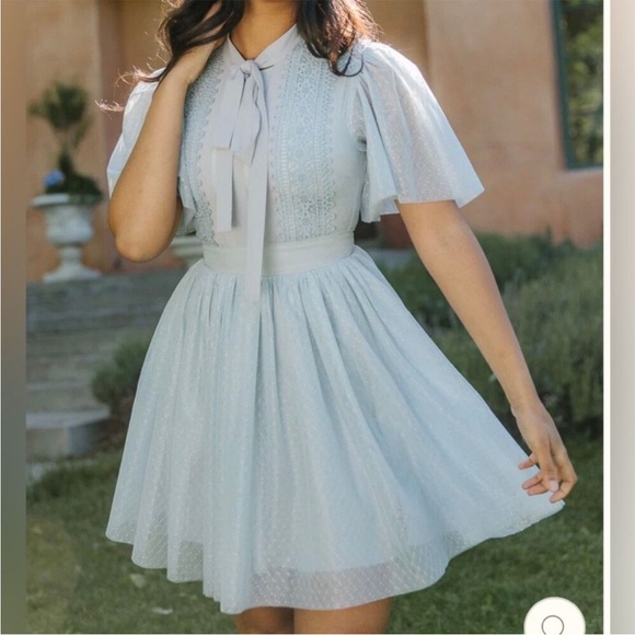 Ivy City Co Dresses & Skirts - Ivy City Co Short Kate Dress in Blue XL